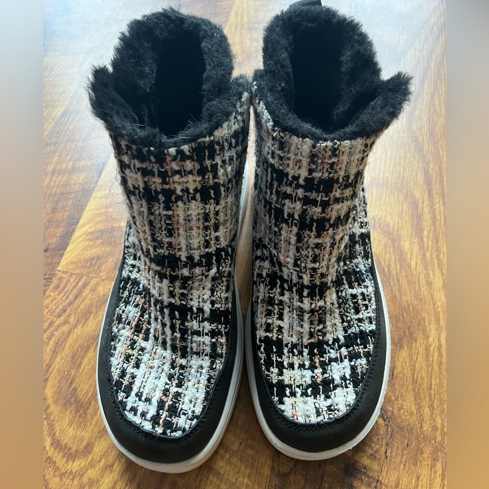 Hey Dude' Women's Mel - Boucle Black